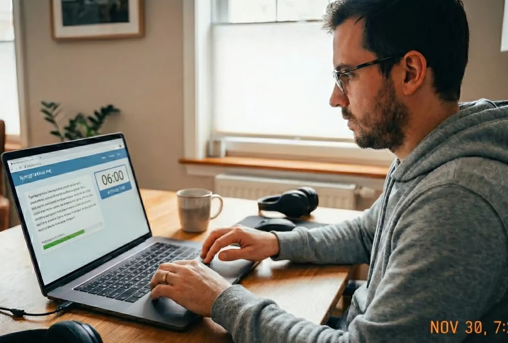 six minutes benagli typing test for speed and accuracy