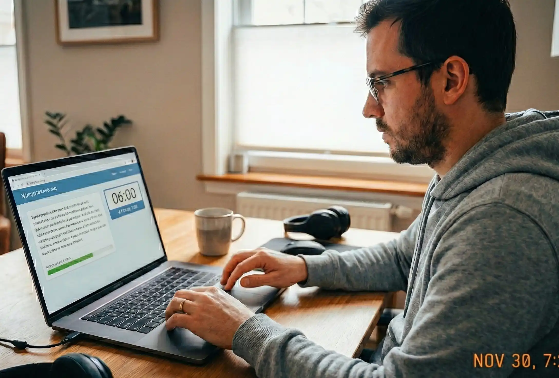 six minutes benagli typing test for speed and accuracy