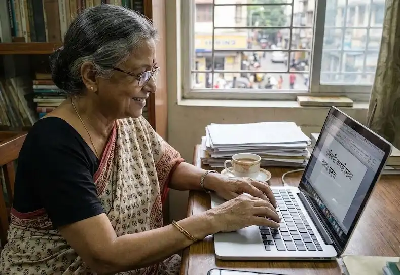 8 minute Bengali typing test