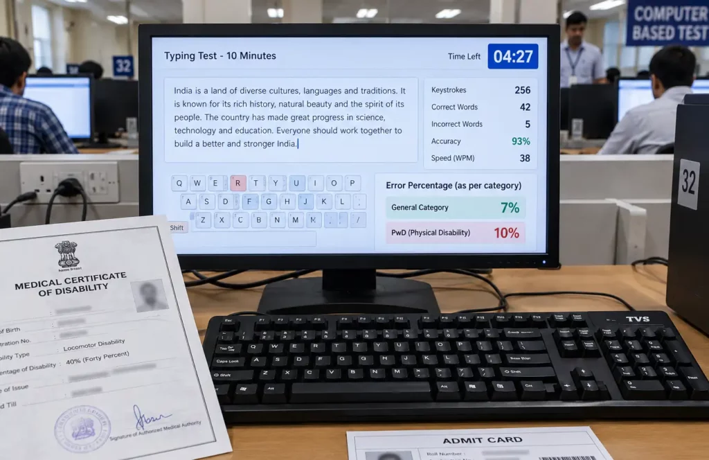 SSC CHSL & CGL Typing Test Practice – Category-Wise Error Analyzer